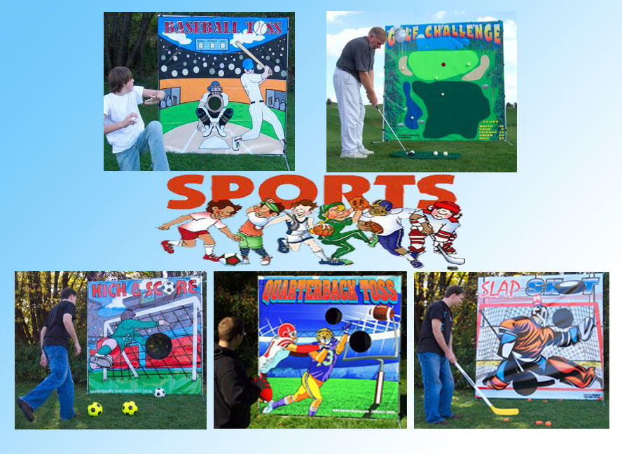 Sports Theme Carnival Game Rentals in Chicago IL Party Rentals